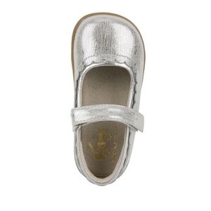 See Kai Run - LIKE NEW Silver Mary Jane toddler shoes - Size 4